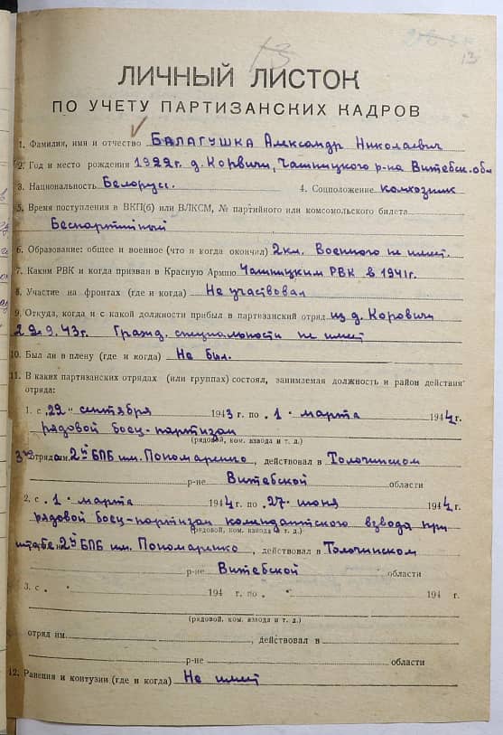 Балагушка Александр Николаевич Документ 1