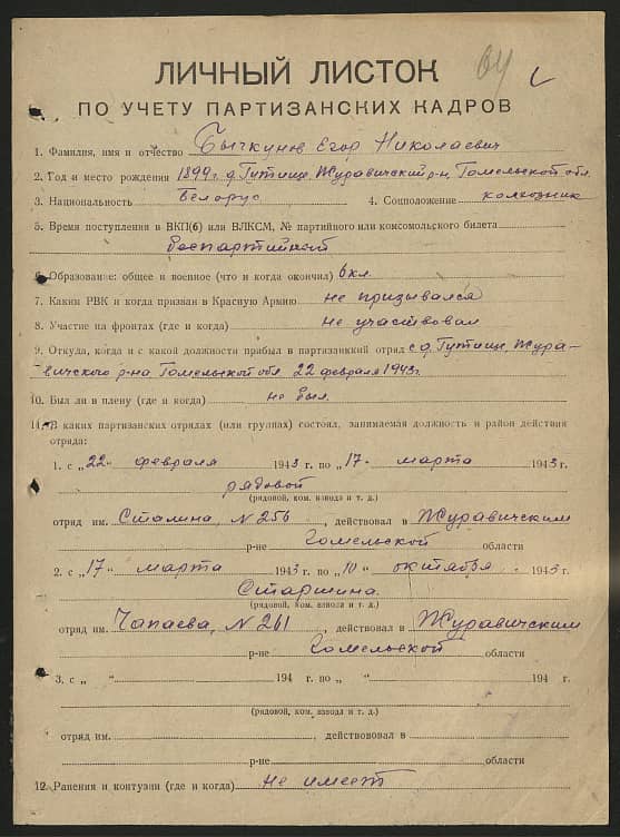 Бычкунов Егор Николаевич Документ 1