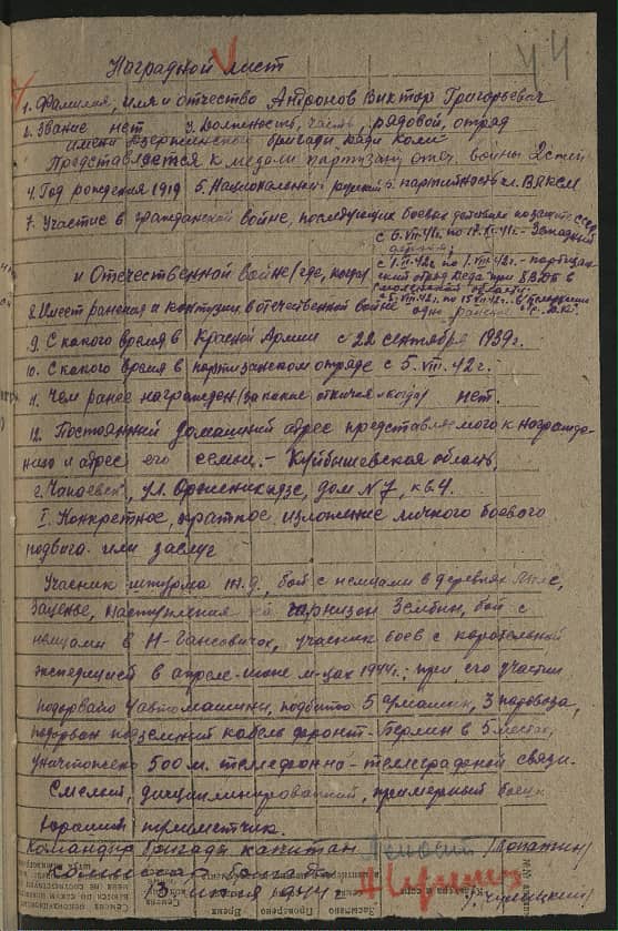 Андронов Виктор Григорьевич Документ 1