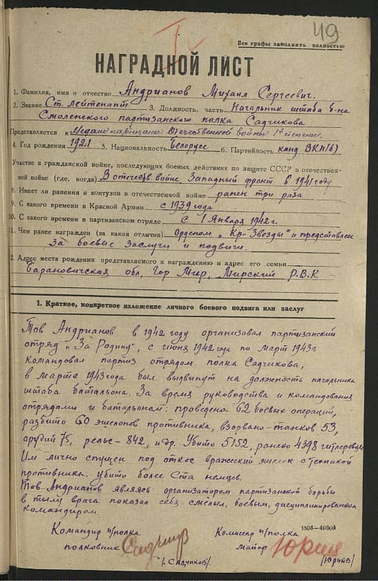 Андрианов Михаил Сергеевич Документ 1