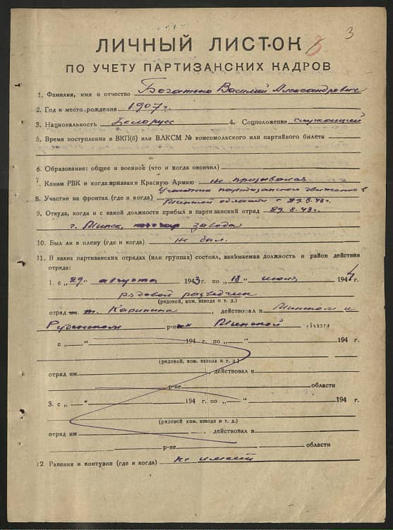 Богатько Василий Александрович Документ 1