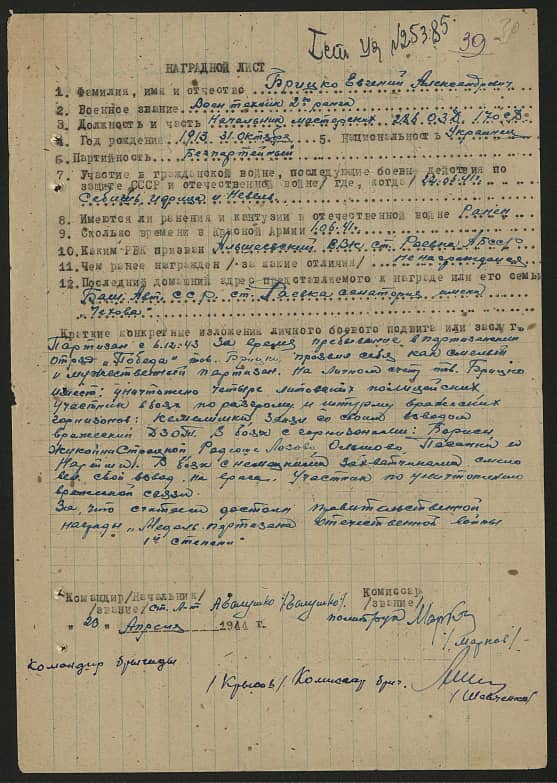 Брицко Евгений Александрович Документ 1