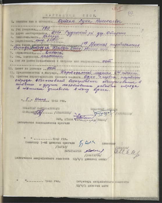 Бежок Лука Николаевич Документ 1