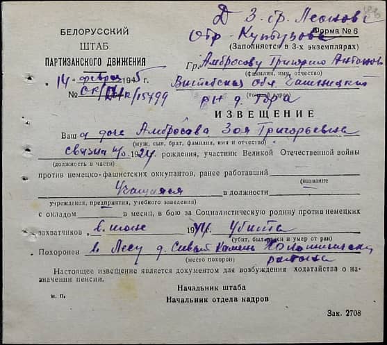 Амбросова Зоя Григорьевна Документ 1