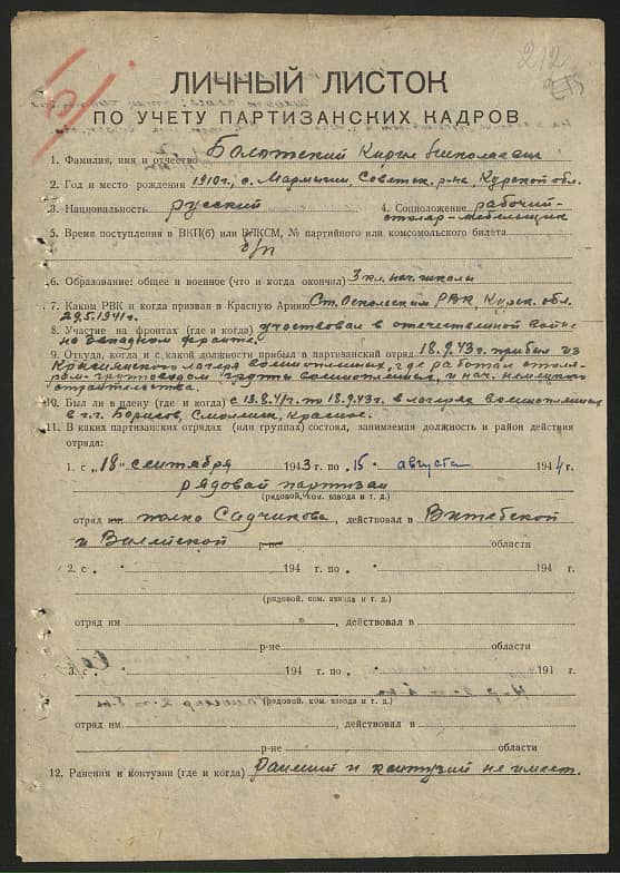 Болотский Кирилл Николаевич Документ 1