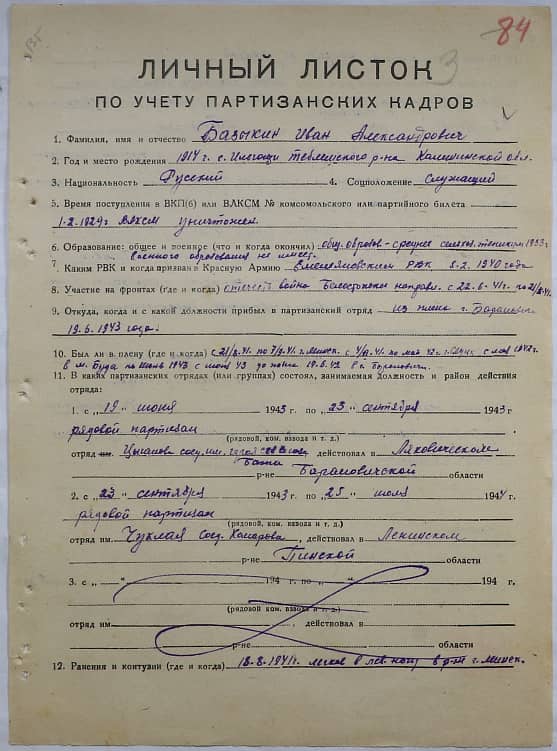 Базыкин Иваг Александрович Документ 1