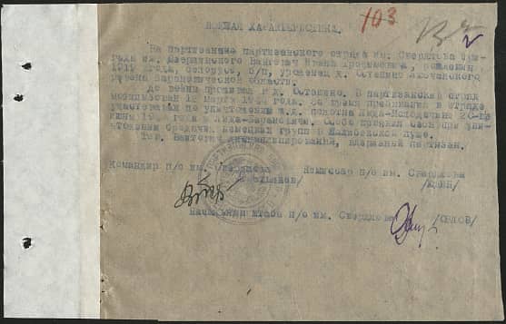 Вайтович Иван Трофимович Документ 1