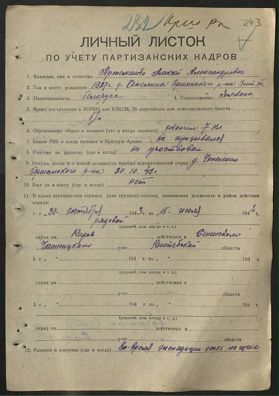 Артеменко Алексей Александрович Документ 1