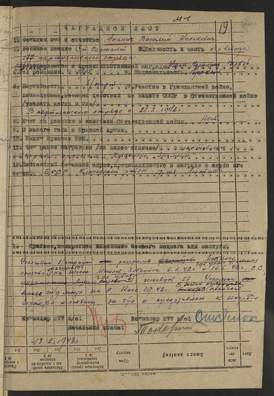 Ананич Василий Малахович Документ 1