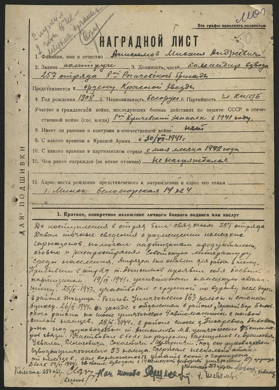 Анисимов Михаил Андреевич Документ 1