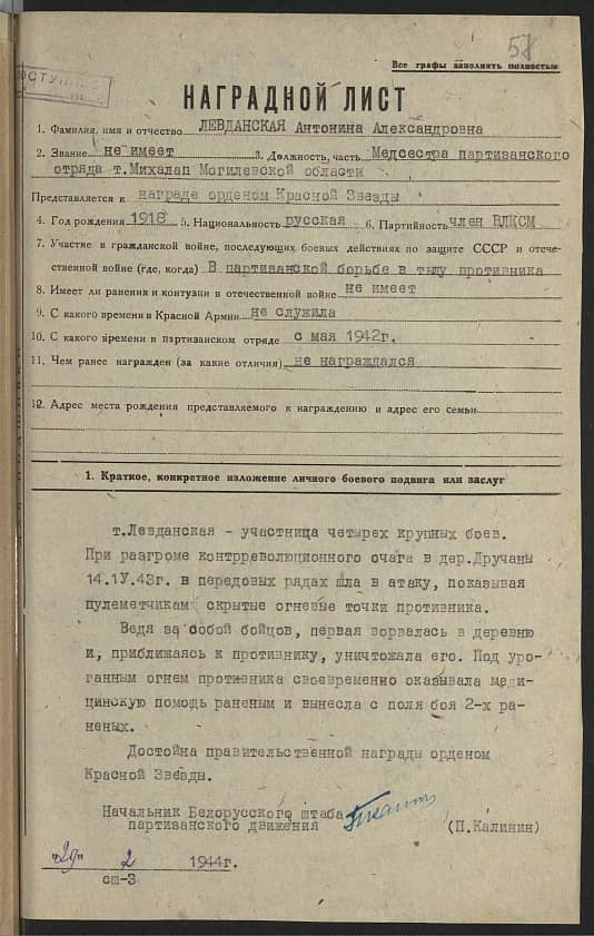 Левданская Антонина Александровна Документ 1