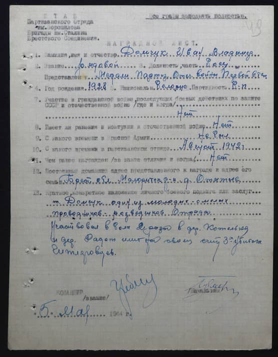 Демчук Иван Владимирович Документ 1