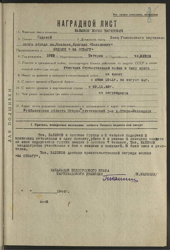 Бабиков Борис Тагирович Документ 1