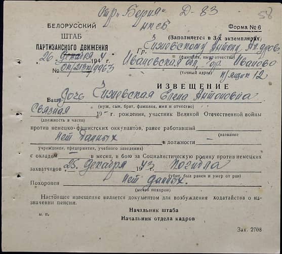 Чижевская Елена Антоновна Документ 1