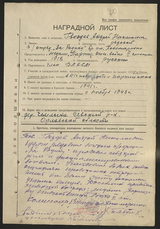 Гвоздев Андрей Николаевич Документ 1