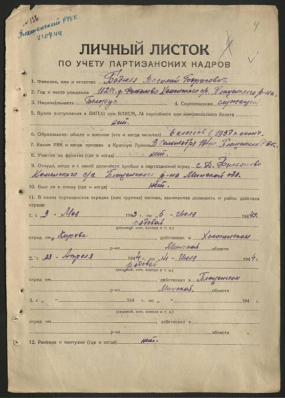 Бадюля Василий Борисович Документ 1