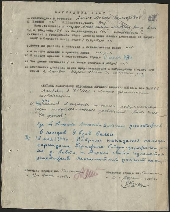 Алешко Михаил Викторович Документ 1