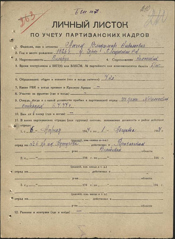 Апчем Владимир Николаевич Документ 1