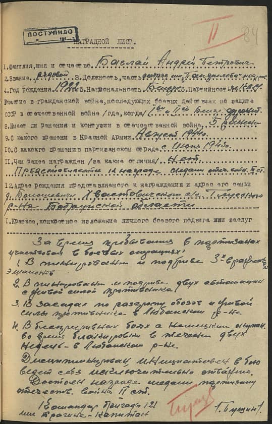 Баглай Андрей Петрович Документ 1