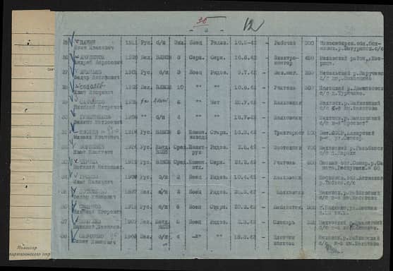 Ананьев Федор Иосифович Документ 1