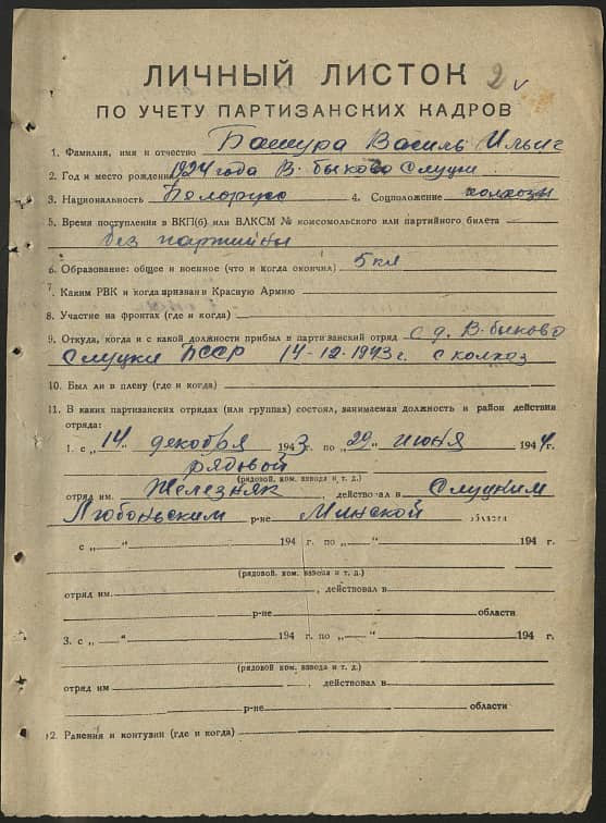 Башура Василий Ильич Документ 1