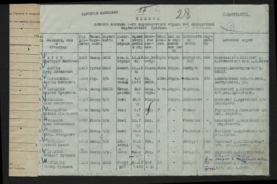 Борисов  Илья Семенович Документ 1