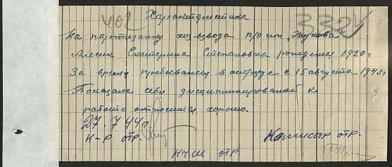 Алесик Екатерина Степановна Документ 1