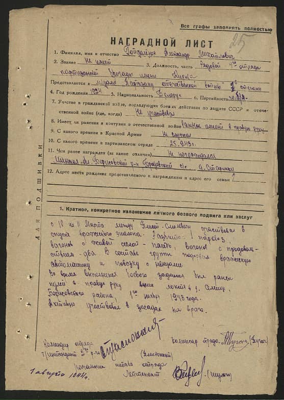 Гойдаленок Александр Михайлович Документ 1