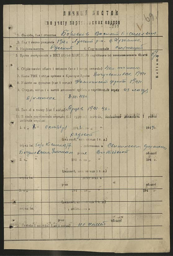 Боровков Василий Васильевич Документ 1