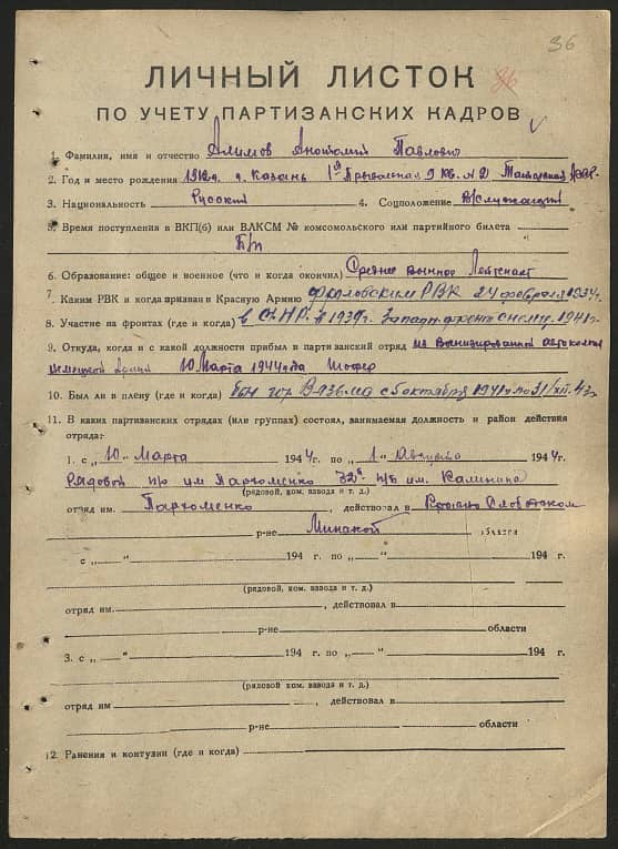 Алимов Анатолий Павлович Документ 1