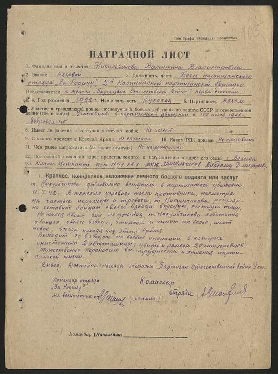 Никульчикова Валентина Владимировна Документ 1