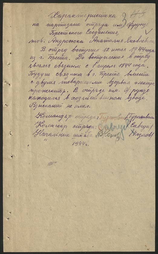 Андросюк Анатолий Яковлевич Документ 1