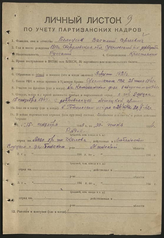 Белоусов Василий Сергеевич Документ 1