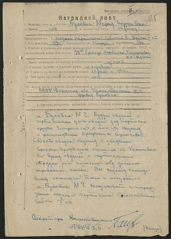 Булавка Мария Георгиевна Документ 1