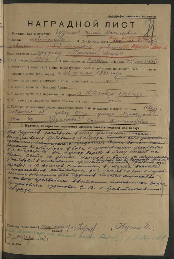 Чудинов Сергей Васильевич Документ 1