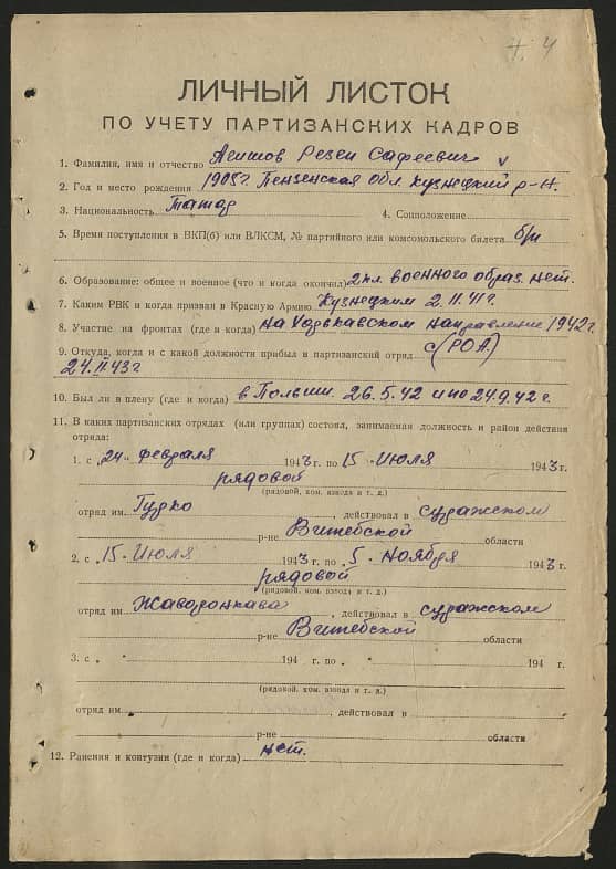 Агишев Рензей Сафеевич Документ 1