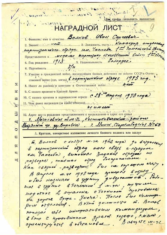 Волков Иван Сергеевич Документ 1