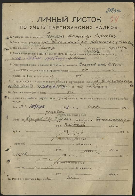 Борозна Александр Сергеевич Документ 1