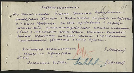 Бенеда Василий Васильевич Документ 1