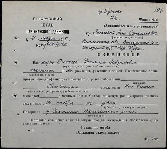 Силачев Дмитрий Гаврилович Документ 1