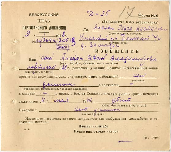 Апенок Иван Владимирович Документ 1