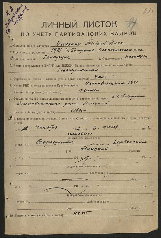 Близнец Андрей Александрович Документ 1