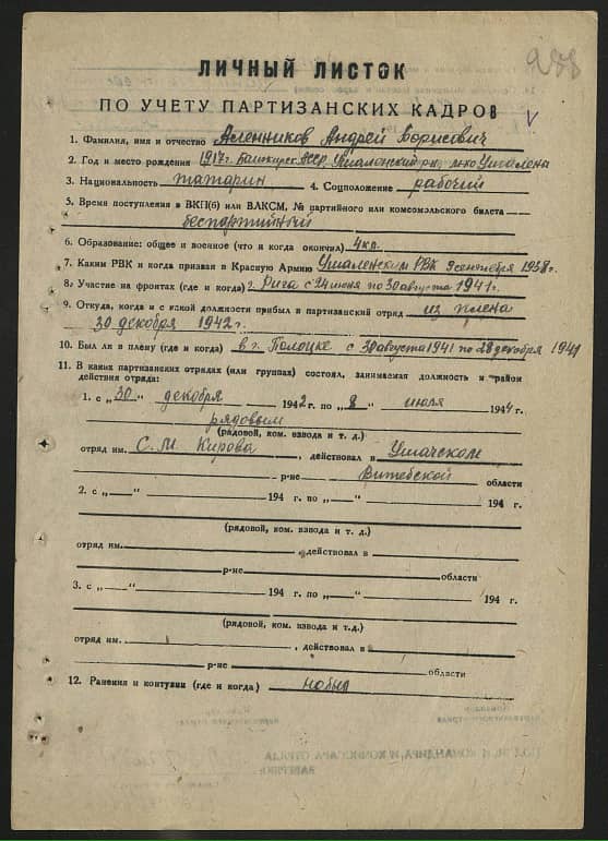 Аленников Андрей Борисович Документ 1