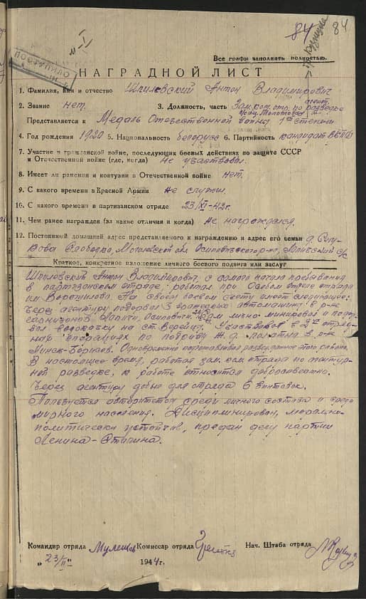 Шпилевский Антон Владимирович Документ 1