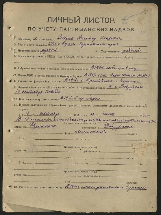 Андреев Виктор Иванович Документ 1