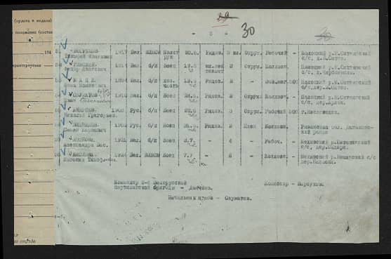 Гласкин Федор Иванович Документ 1