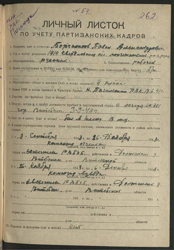 Борчанинов Павел Александрович Документ 1