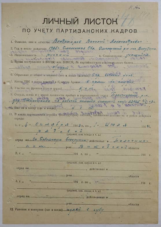 Владимиров Василий Александрович Документ 1